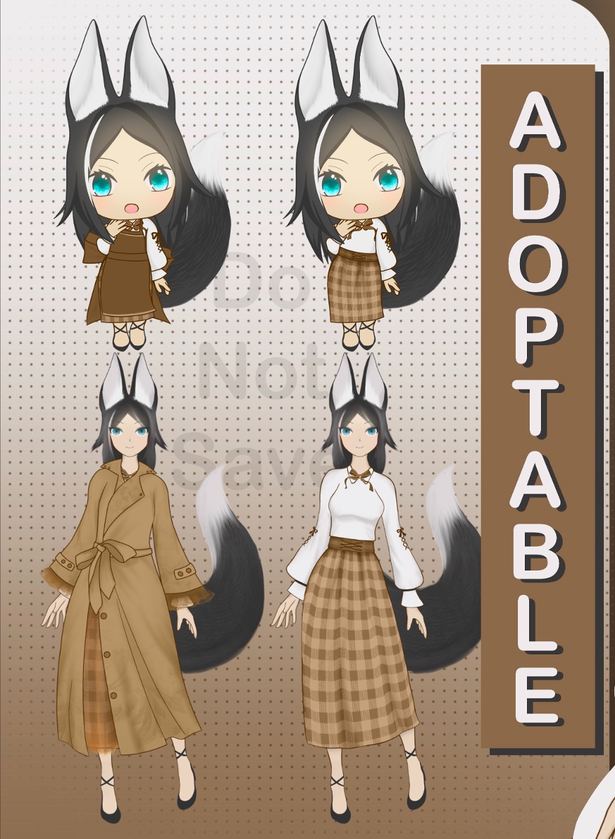 Kitsune Barista Adoptable-0