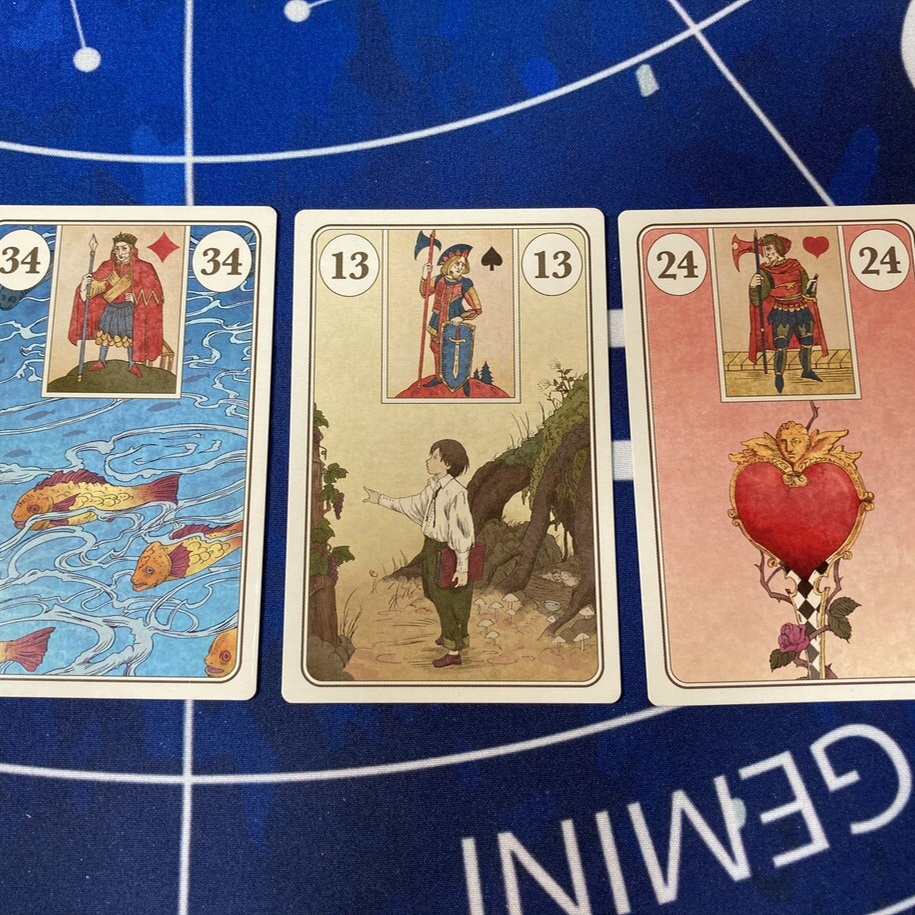 I will predict your work future up to three months ahead with Lenormand cards-0