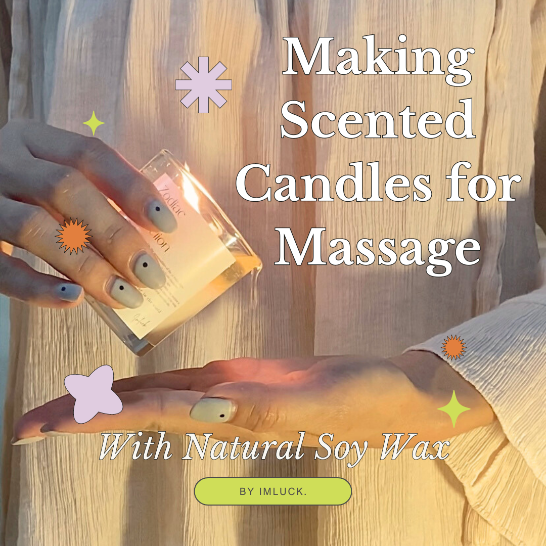 Making Massage Scented Candle From Natural Soy Wax-0