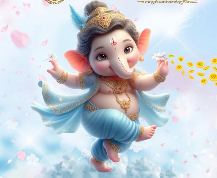 baby Ganesha, the child Ganesha, God of Success-0